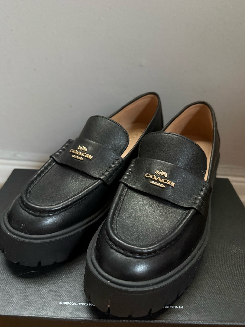 Coach Platform Loafers